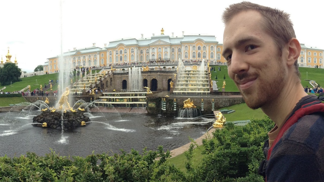 Young Entrepreneurs Talk, Andrew Walton, Peterhoff, St. Petersburg, Russia